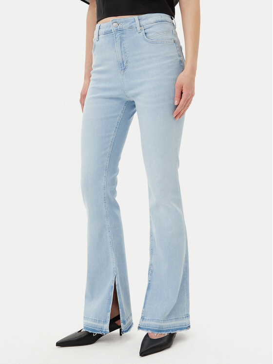 BOSS Дънки Rosa 50539642 Син Bootcut Fit за Жени цена