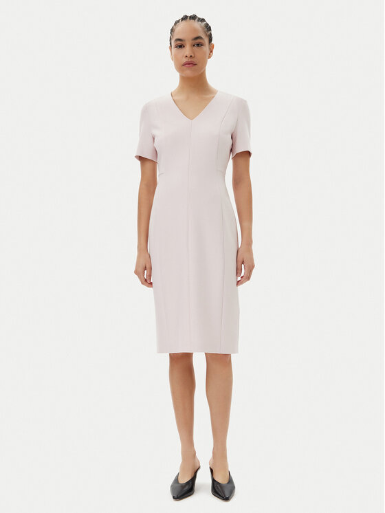 BOSS Ежедневна рокля Damaisa 50490044 Розов Slim Fit за Жени цена