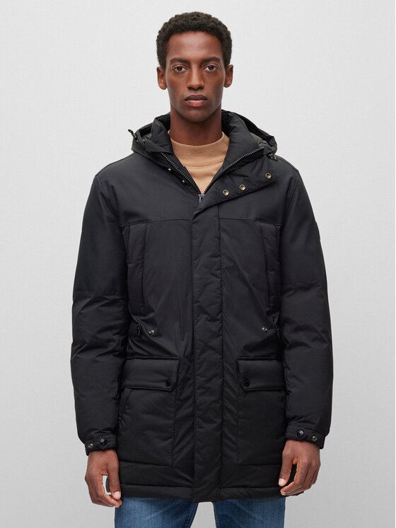 BOSS Зимно яке Camiano 50481119 Черен Regular Fit за Мъже цена