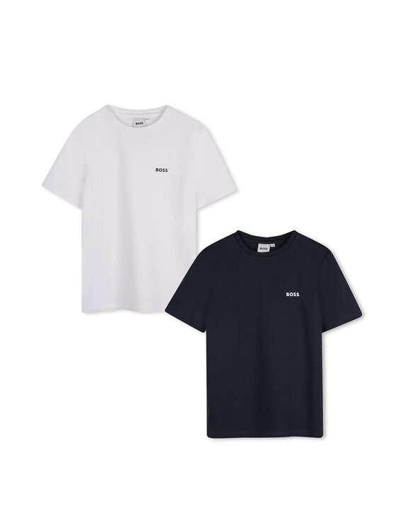 BOSS Комплект 2 тишъртки J52060 M Цветен Regular Fit за Момчета цена