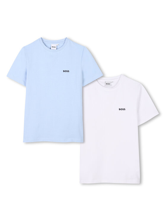 BOSS Комплект 2 тишъртки J52060 M Цветен Regular Fit за Момчета цена