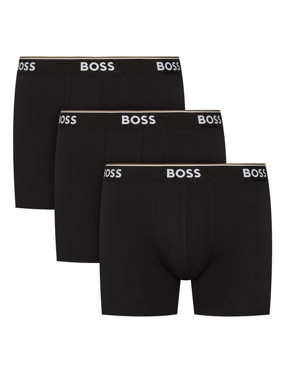 BOSS Комплект 3 чифта боксерки 50538142 Черен за Мъже цена
