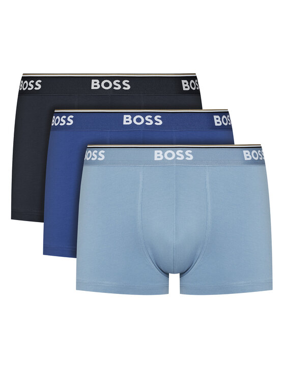 BOSS Комплект 3 чифта боксерки Trunk 3P Power 50531684 Син за Мъже цена