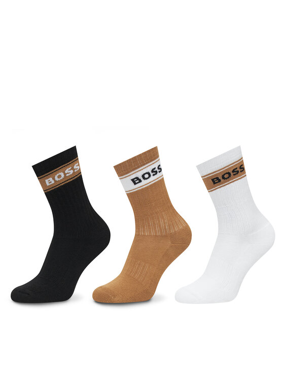 BOSS Комплект 3 чифта дълги чорапи мъжки 50543637 Цветен за Мъже цена