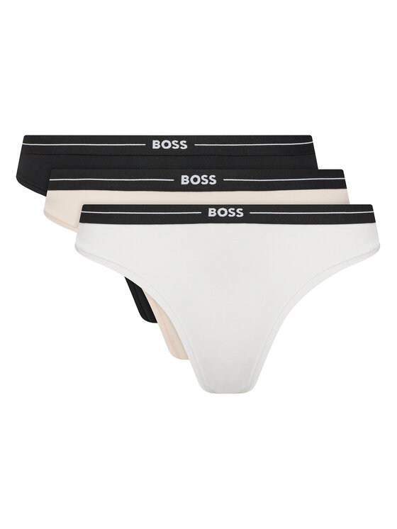 BOSS Комплект 3 чифта класически бикини 3P Brief 50510016 Цветен за Жени цена
