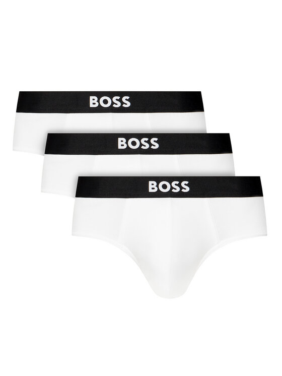 BOSS Комплект 3 чифта слипове 50546561 Бял за Мъже цена