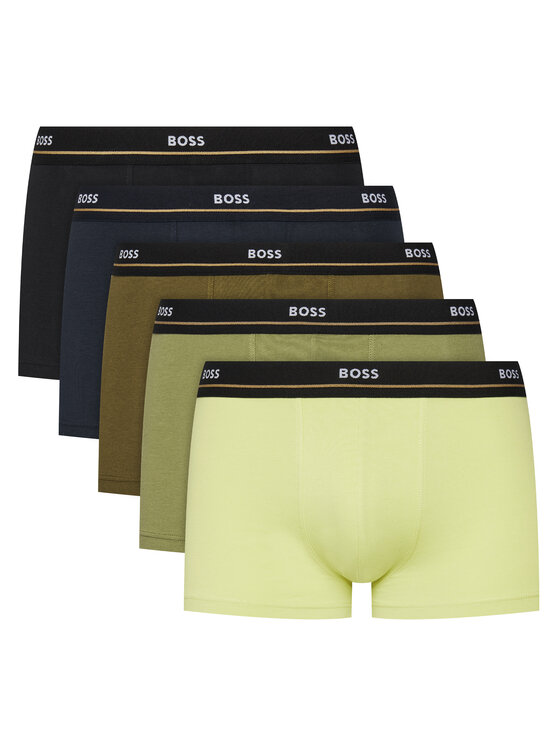 BOSS Комплект 5 чифта боксери Essential 50531660 Цветен за Мъже цена