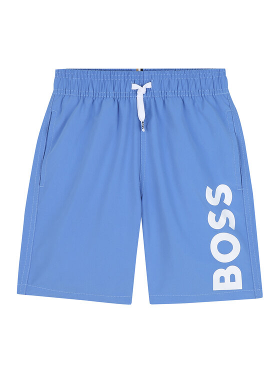BOSS Плувни шорти J51973 M Тъмносин Regular Fit за Момчета цена