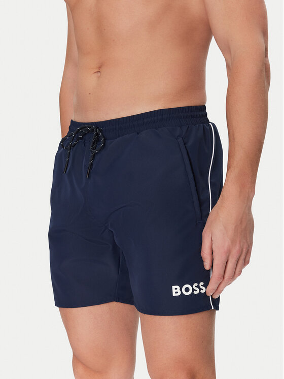 BOSS Плувни шорти Starfish 50514429 Тъмносин Regular Fit за Мъже цена