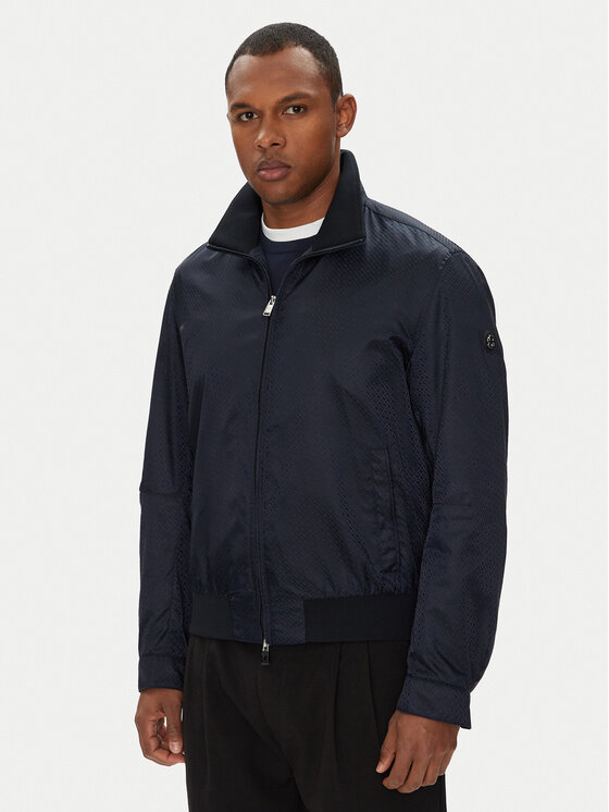 BOSS Преходно яке C-Casamu 50540458 Тъмносин Regular Fit за Мъже цена