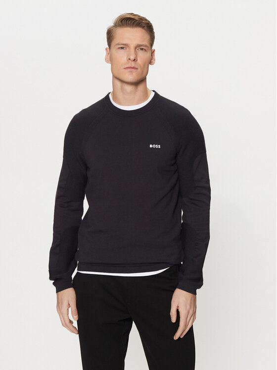 BOSS Пуловер Perform-X_Cn 50498519 Тъмносин Regular Fit за Мъже цена
