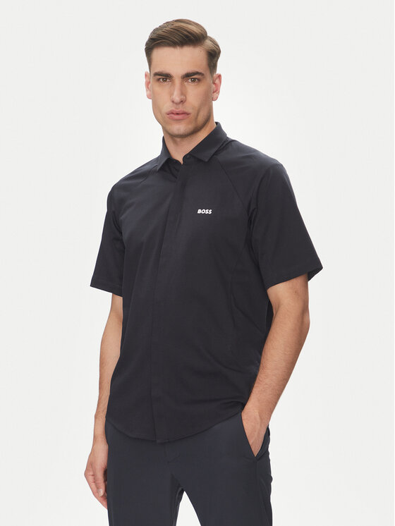 BOSS Риза Excurse 50540196 Тъмносин Regular Fit за Мъже цена