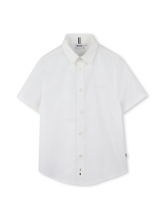 BOSS Риза J52001 D Бял Regular Fit за Момчета цена