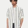 BOSS Риза Lambey_2 50538296 Екрю Relaxed Fit за Мъже цена