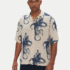 BOSS Риза Lapisy_M 50538280 Бежов Relaxed Fit за Мъже цена