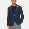 BOSS Сако C-Huge-Peak-252 50540516 Тъмносин Slim Fit за Мъже цена