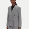 BOSS Сако Jaleto9 50543302 Сив Slim Fit за Жени цена
