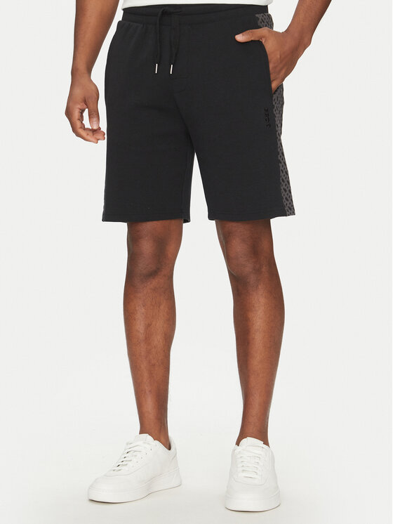BOSS Спортни шорти Luke 50540525 Черен Regular Fit за Мъже цена