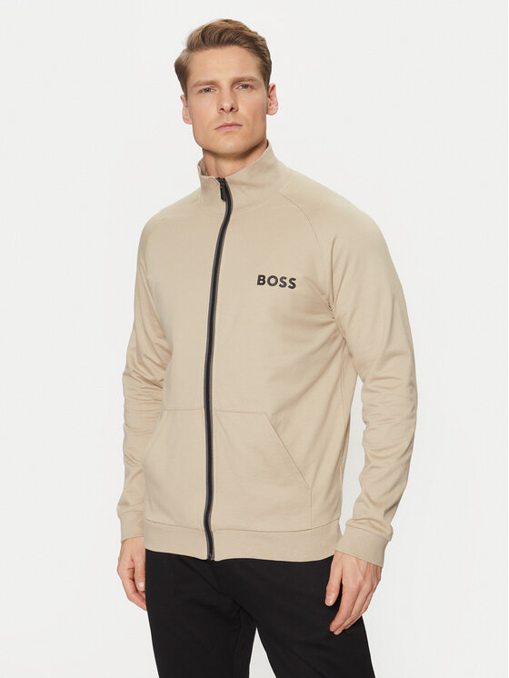 BOSS Суитшърт Authentic 50535823 Бежов Regular Fit за Мъже цена