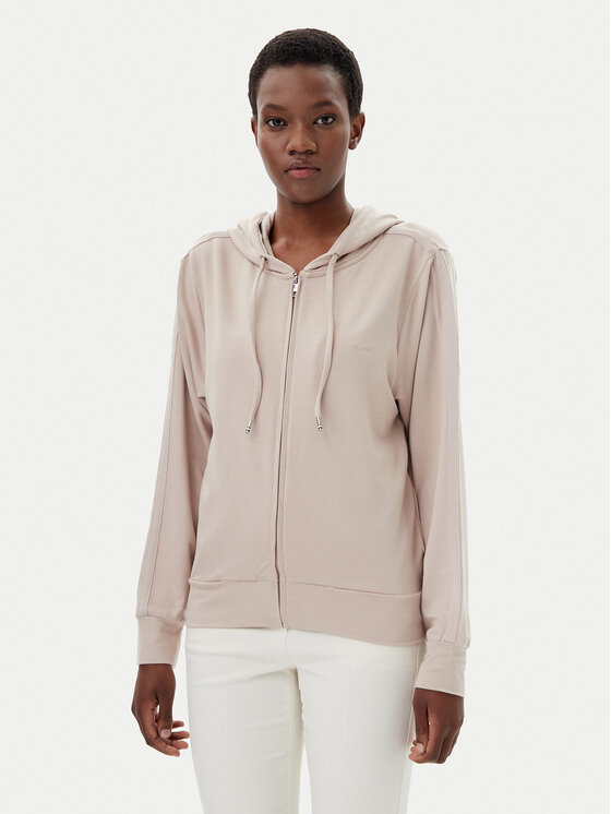 BOSS Суитшърт Icon 50540064 Бежов Regular Fit цвят на ниска цена