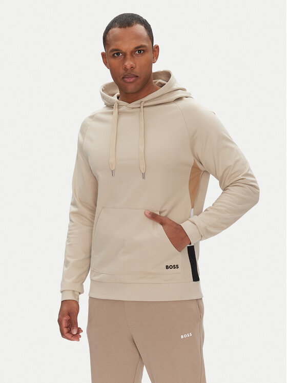 BOSS Суитшърт Iconic 50540741 Бежов Regular Fit за Мъже цена