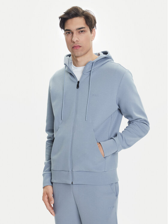 BOSS Суитшърт Saggy 50506161 Сив Regular Fit за Мъже цена