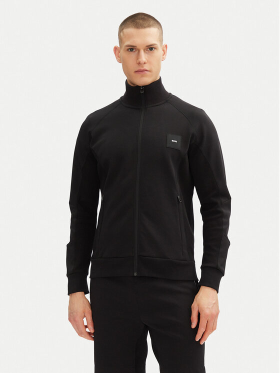 BOSS Суитшърт Skaz 50537205 Черен Regular Fit за Мъже цена