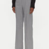 BOSS Текстилни панталони Tilda9 50542004 Сив Relaxed Fit за Жени цена