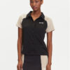 BOSS Тениска с яка и копчета Ellici2 50544191 Черен Regular Fit за Жени цена