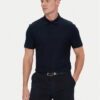 BOSS Тениска с яка и копчета H-Pack 80 50537132 Тъмносин Regular Fit за Мъже цена