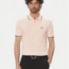 BOSS Тениска с яка и копчета Paddy 50469055 Розов Regular Fit за Мъже цена