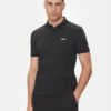 BOSS Тениска с яка и копчета Paddy Striped C 50540719 Черен Regular Fit за Мъже цена