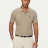 BOSS Тениска с яка и копчета Paddy TL 50533273 Бежов Regular Fit за Мъже цена