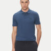 BOSS Тениска с яка и копчета Passenger 50507803 Син Slim Fit за Мъже цена