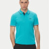 BOSS Тениска с яка и копчета Paul 50506193 Електриков Slim Fit за Мъже цена