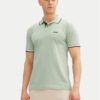 BOSS Тениска с яка и копчета Paul 50506193 Зелен Slim Fit за Мъже цена