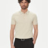 BOSS Тениска с яка и копчета Paule 4 50506195 Бежов Slim Fit за Мъже цена