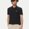 BOSS Тениска с яка и копчета Philix Pima 50538177 Черен Regular Fit за Мъже цена