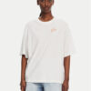 BOSS Тишърт C_Eboyfriend_4 50540441 Бял Oversize за Жени цена