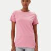 BOSS Тишърт C_Elogo_21 50540260 Розов Slim Fit за Жени цена
