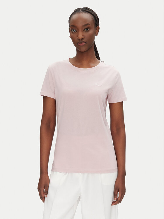 BOSS Тишърт C_Esogo_Hw 50554015 Розов Regular Fit за Жени цена