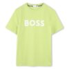 BOSS Тишърт J52030 D Зелен Regular Fit цвят на ниска цена