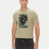 BOSS Тишърт Te_Animali 50546362 Зелен Regular Fit за Мъже цена
