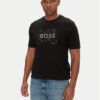 BOSS Тишърт Te_Logospace 50539186 Черен Regular Fit за Мъже цена