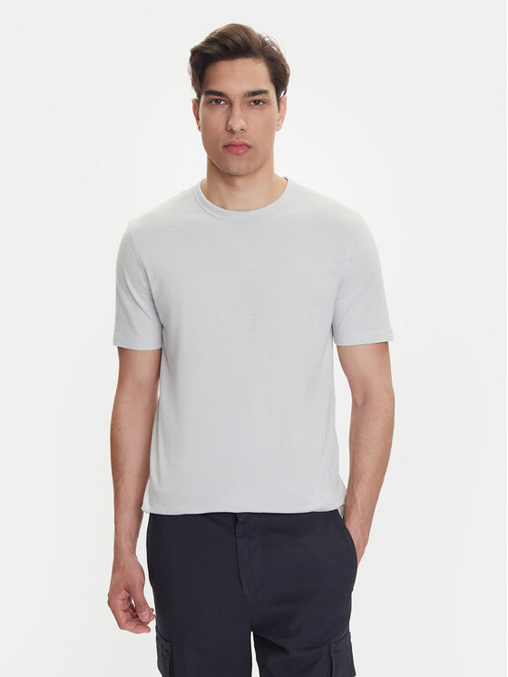BOSS Тишърт Tegood 50508243 Сив Regular Fit за Мъже цена
