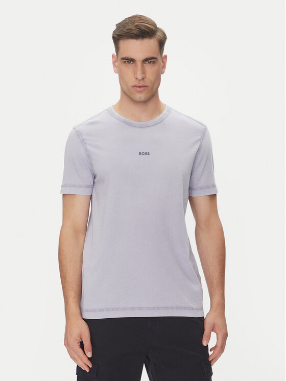 BOSS Тишърт Tokks 50502173 Виолетов Regular Fit за Мъже цена
