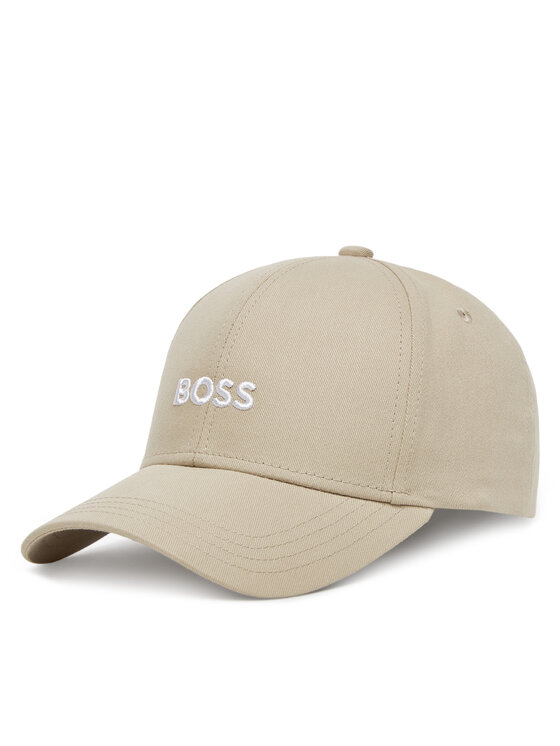 BOSS Шапка с козирка Zed 50495121 Бежов за Мъже цена