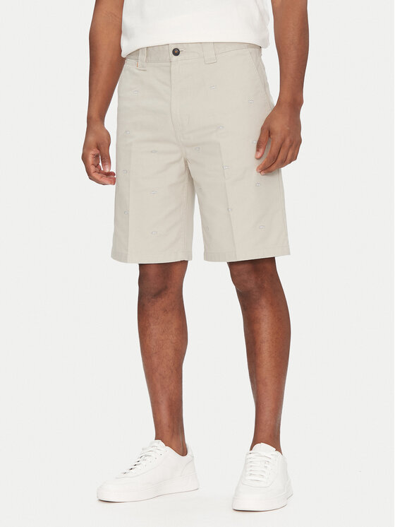 BOSS Шорти от плат Chino-Straight-S 50539161 Бежов Regular Fit за Мъже цена