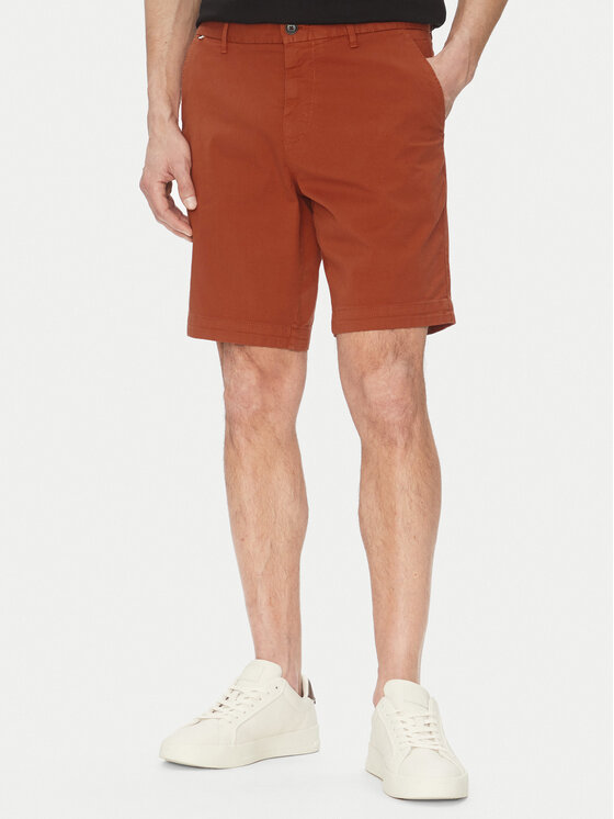 BOSS Шорти от плат H-Slice 50540743 Оранжев Regular Fit за Мъже цена