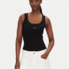BOSS топ C_Ematite 50547548 Черен Slim Fit за Жени цена